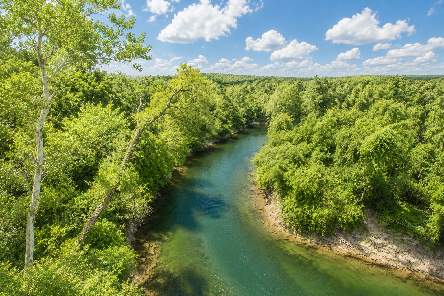 San Marcos River — turquoise spring-fed water