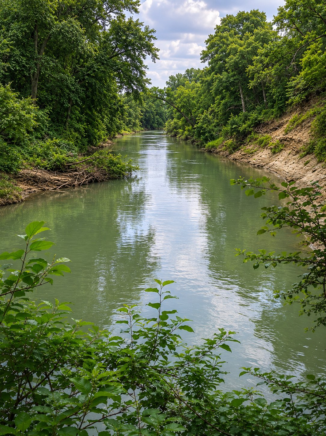 San Marcos River — looking upstream