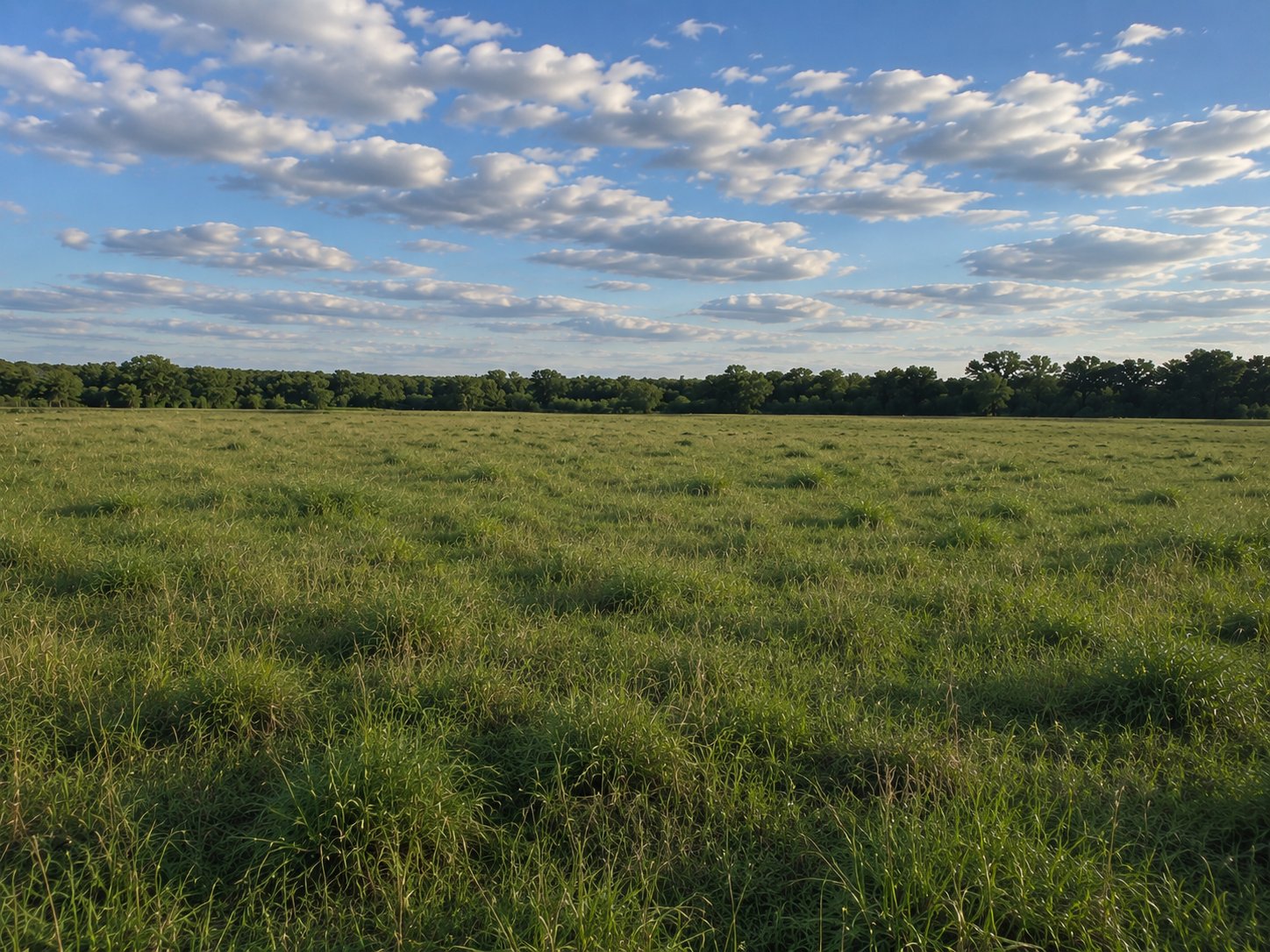 Tifton 85 improved grass field